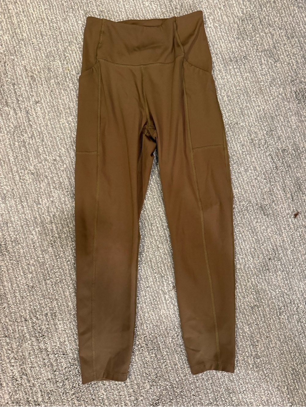 Girlfriend Collective Compressive Pocket Leggings Earth Brown S
